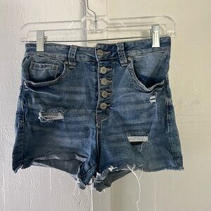Altar’d State High Rise Jean Shorts